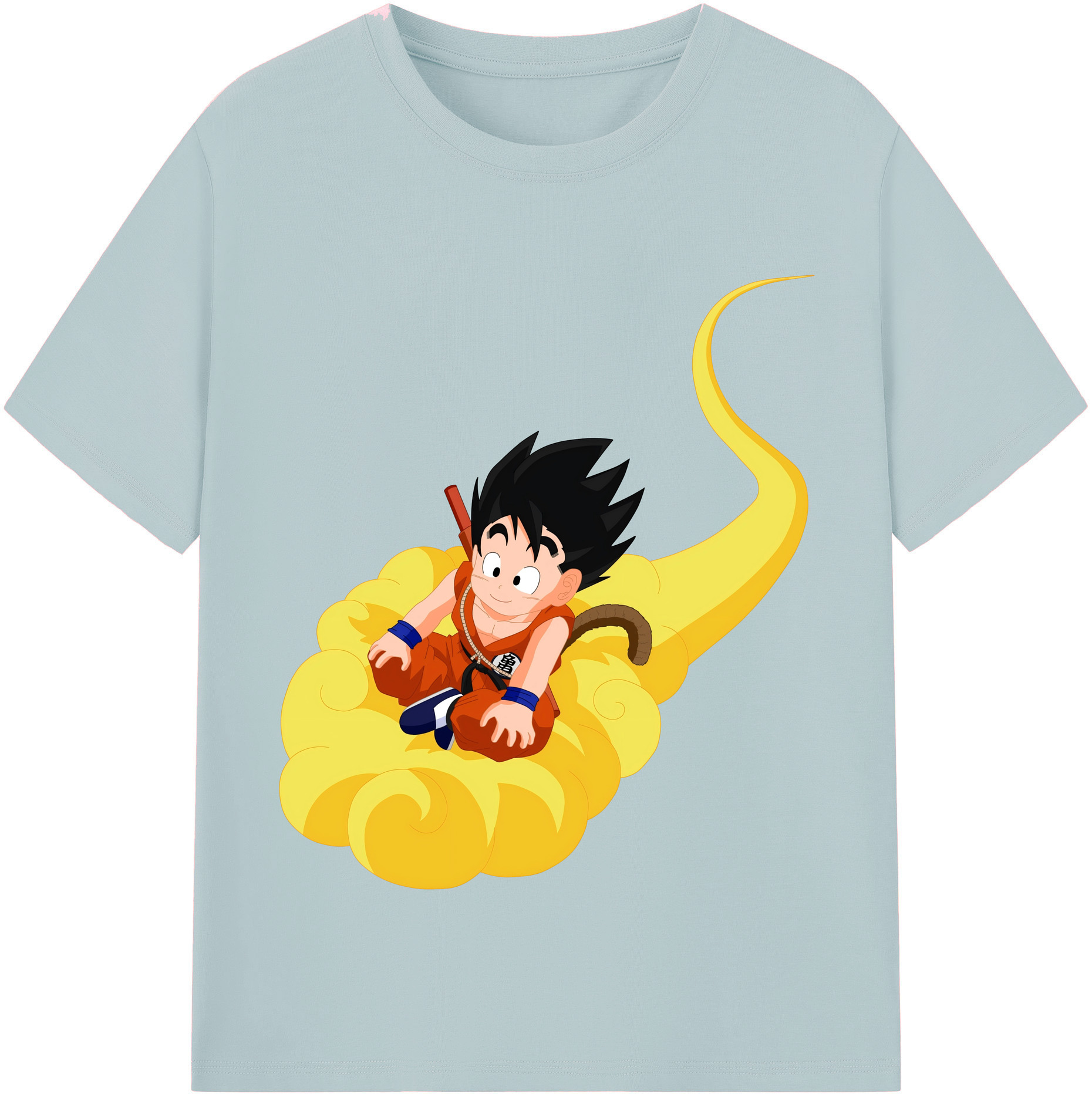 （画像用） ドラゴンボール 孫悟空（そん ごくう）Son Goku カカロット DRAGON BALL Kakarotto 綿100％半袖Tシャツ（フロントプリント）
